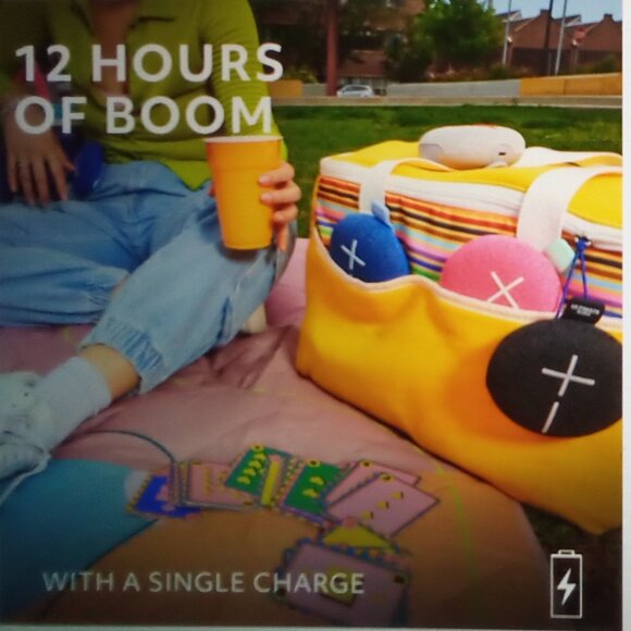 Ultimate Ears MINIROLL Waterproof Bluetooth Wireless Mini Portable Speaker Black - Picture 8 of 15